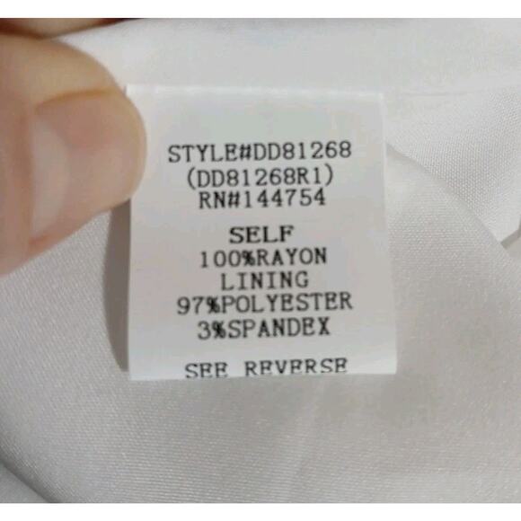 Davi & Dani Women’s Flowy Maxi Floral Dress Pockets Small Adj Spaghetti Straps - Picture 8 of 10